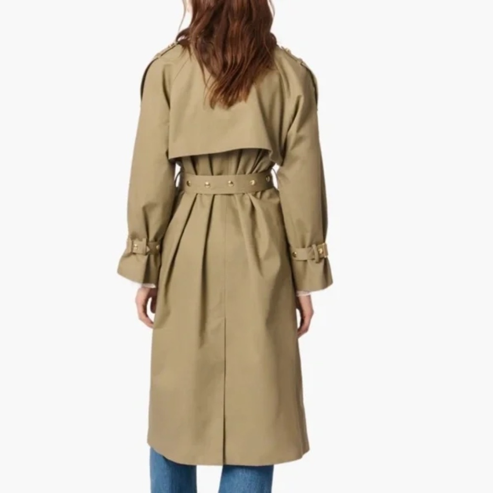 Greena Studded trench coat - Picture 3 of 9
